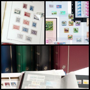 Stamp Albums, Pages & Storage