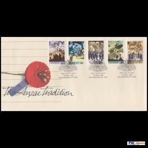 1990 The ANZAC Tradition First Day Cover